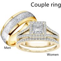 Luxury Couple Engagement Rings for Jewelry Anniversary