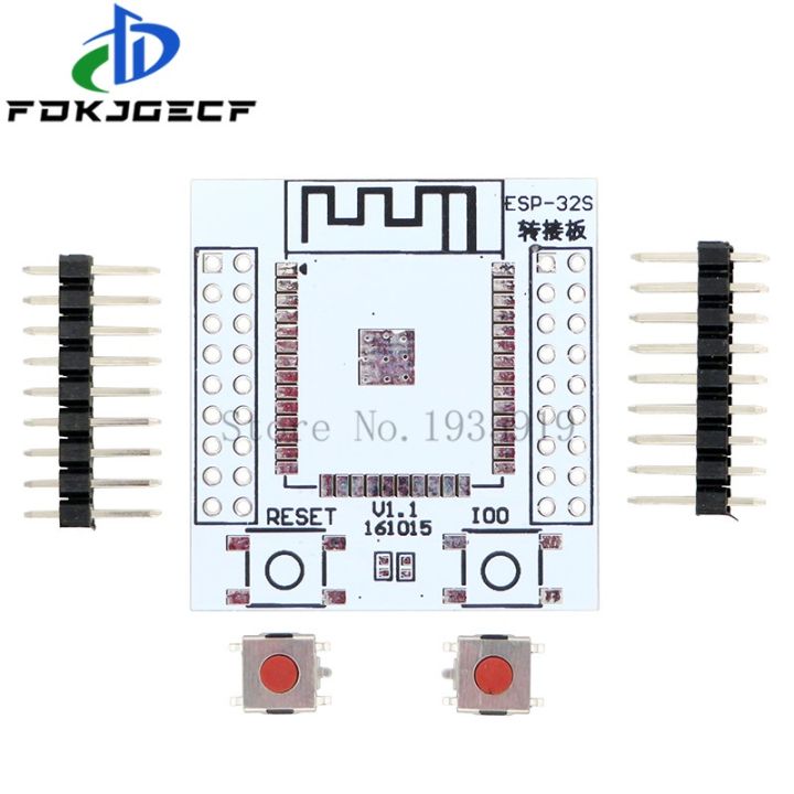 cpu-ดูอัลคอร์-esp-32บลูทูธและ-wifi-พร้อม-esp-32-mcu-ใช้พลังงานต่ำ-esp-wroom-32-esp-32s-บอร์ดอะแดปเตอร์-esp-32s