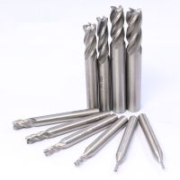 ชุดใหม่รวม HSS End Mill 2 3 4 ขลุ่ยเครื่องตัดเหล็กความเร็วสูง 1.5 มม.－12 มม. ชุดเครื่องมือกัดโลหะ CNC