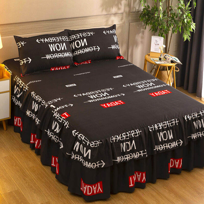 [SUPER SALE] CADAR ROPOL VIRAL BEDSHEET 3 IN 1 SET QUEEN SIZE COTTON