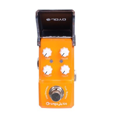 JF-310 Orange Juice Distortion Effect Guitar Pedal New Ironman Mini Series Effect Pedal Free connector and MOOER knob