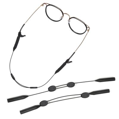 897GONGS ซิลิโคน โซ่แว่นกันแดด ที่ยึดสาย ตะขอเกี่ยวหูกันลื่น สายคล้องแว่นตา สายคล้องแว่นตาปรับขนาดได้ เชือกแว่นตาปรับได้