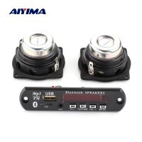 AIYIMA 2Pcs 2 Inch Full Range Speaker 4Ohm 20W MP3 Decoder Board USB TF AUX FM 30Wx2 Home Theater Hifi Stereo Power Amplifier