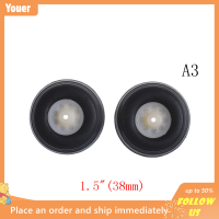 【Youer】 1 " - 3.5" ล้อยาง PU พร้อม HUB พลาสติกสำหรับ RC Airplane REPLACEMENT Parts