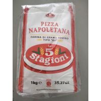 ?For you? 5 stagioni Napolitana Pizza Flour 1kgแป้งทำพิซซ่า