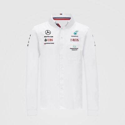 Mercedes-AMG Petronas F1 Team Racing Suit Hamilton Bottas Long Sleeve Shirt Workwear 9113