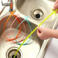 ﹊☎ 1PC 51cm Kitchen Bathroom Sink Pipe Drain Cleaner Pipeline Hair Cleaning Removal Shower Toilet Sewer Anti-blocking Cleaning Hook