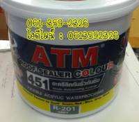 ATM อะคริลิคกันรั่วซึม Roof Sealer Colour 4kg. สีขาว *ราคาพิเศษ*