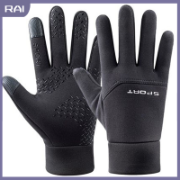 【RAI】 ตกปลากลางแจ้งกันน้ำบุรุษถุงมือสัมผัสผู้หญิงกีฬา ridding windproof Breathable ถุงมือลื่นผู้หญิงสกีฤดูใบไม้ร่วง