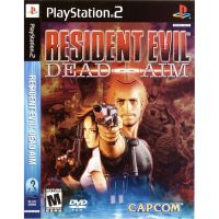 แผ่นเกมส์ Resident Evil Dead Aim PS2 Playstation 2 คุณภาพสูง ราคาถูก