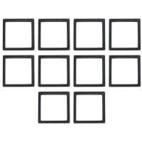10X Square 3D Albums Floating Frame Holder Coin Box Jewelry Display Show Case, 9X9cm (with Base)