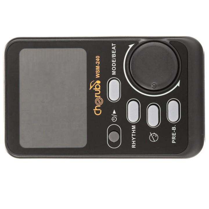 Metronome Tuner Rhythm Device for Protable Drum Universal Electronic