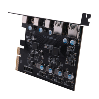 PCIe To USB 3.2 Gen 2 Adapter Card PCI Express Expansion Card PCI-E Add-On Cards Riser สำหรับ PC Windows 1087และ MAC