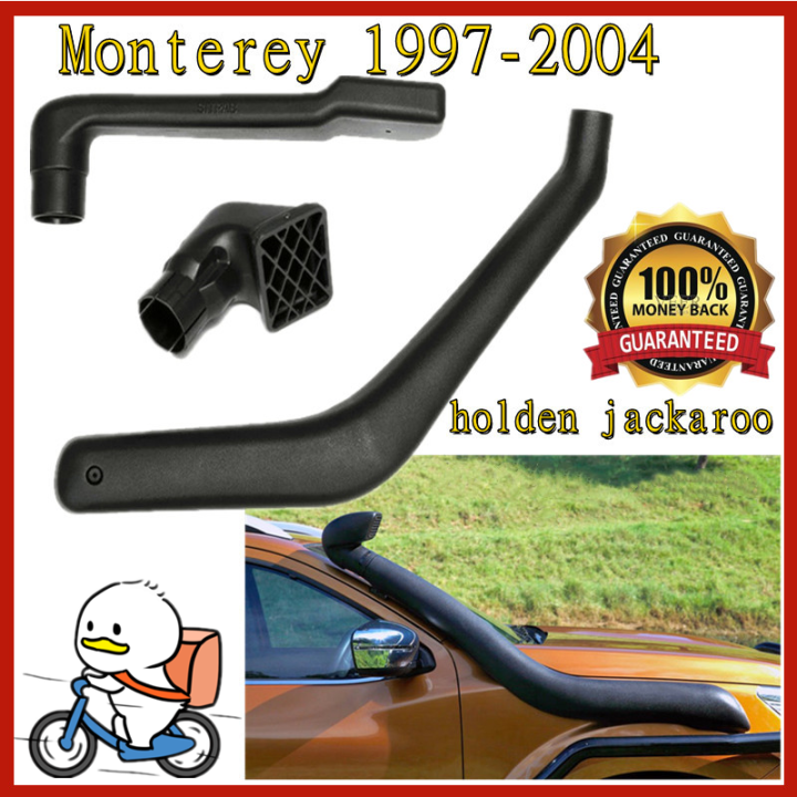 1-ชุดอุปกรณ์ดำน้ำติ้นสำหรับ-holden-jackaroo-isuzu-trooper-monterey-1997-2004-ด้านซ้าย-air-intakes-อะไหล่ชุดแต่งรถสีดำ