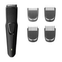 Philips เครื่องโกนหนวด Beardtrimmer series 1000 รุ่น BT1214/15 การชาร์จ USB ใบมีดสแตนเลสสตีล BT1214 รับประกันศูนย์ 2 ปี