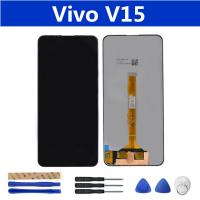 LCD ทดสอบแล้ว100% สำหรับ หน้าจอสัมผัสVivo V15 Vivo 1819สัมผัสหน้าจอ LCD หน้าจอดิจิตอล6.53นิ้วชิ้นส่วนอะหลั่ยประกอบครบชุด