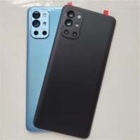 Original Back Cover For Oneplus 9R 1+ 9R Rear Glass Battery Housing Door Case Panel Repair For One Plus 9R With Camera Lens