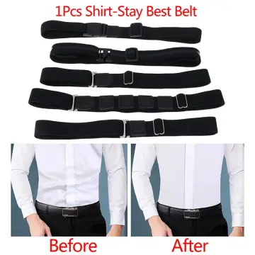 Fashion Shirt Holder Adjustable Shirt Stay Best Tuck It Belt Men