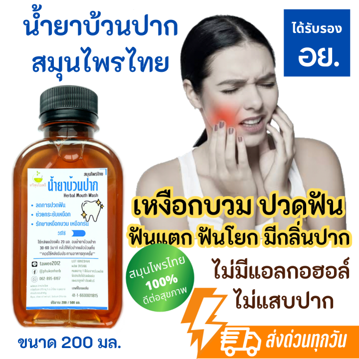 แก้ปวดฟัน เหงือกบวม แมงกินฟัน ฟันผุ เพียง2ครั้งหายปวด | Lazada.Co.Th