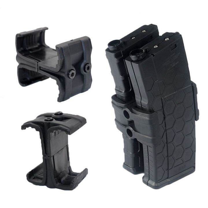 Tactical Clip Magazine Parallel Connector AK M4 AR15 Mag Coupler Link with Wrench Accessories