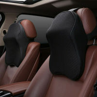 Hot Car Seat Headrest Cushion 3D หมอนเมมโมรี่โฟมหัวและคอ Pain Relief Travel Neck Support Breathable Memory Foam Pillow