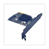 TYPE-C Expansion Card PCB Expansion Card PCIe to Type-C PCI Express PCI-E 4X to USB3.2 GEN2X2 20Gbps ASM3242 Adapter