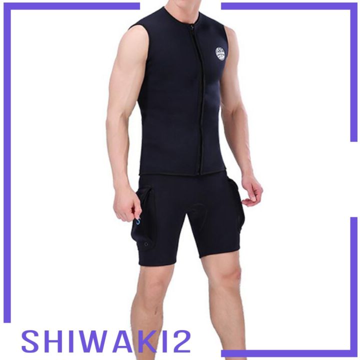 shiwaki2-ชุดดําน้ําแขนกุด-3-มม-neoprene-wetsuit