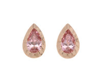 Jewelry Buffet Pink Honey Earring Sterling Silver 925 and Rose Gold Plated