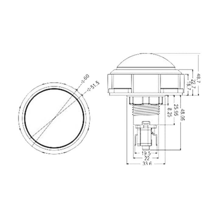 5x-arcade-buttons-60mm-dome-2-36-inch-led-push-button-with-micro-switch-for-arcade-machine-video-games-console