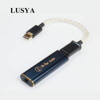 Lusya ES9038Q2M SABRE9601K การ์ดเสียง USB Type-C Lightning Decoder บอร์ดแอมป์หูฟัง DSD128 384K