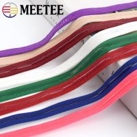 [Hot Sale] Meetee 5/10เมตร10มิลลิเมตรใสซิลิโคนลื่นวงยืดหยุ่นสีชุดชั้นในสายยางยืด DIY เข็มขัดวัสดุ