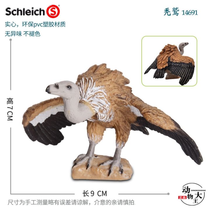 german-schleich-sile-simulation-animal-vulture-14691-model-toy-macaw-14737-ornament