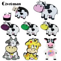 Pendrive 256GB Cartoon Cow USB Flash Drive 8GB 16GB 32GB 64GB 128GB Cute Animal Cattle USB 2.0 Memory Stick Mini Pen Drive Disk