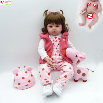 LT【ready stock】ตุ๊กตาเด็กทารก ตุ๊กตาเด็กรีบอร์น 48ซม. ตุ๊กตาเด็กซิลิโคน Silicone Simulation Baby Doll Reborn Toys Lifelike Reborn Super Baby For Kids Gifts1 ของเล่น ของขวัญ【cod】