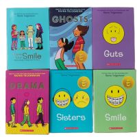 ขายแยกเล่ม หนังสือของ Raina Telgemeier ; Smile/Sisters/Drama/Ghosts/Share Your Smile/Guts