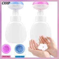 CXXP 2Pcs สีฟ้าสีฟ้า เครื่องจ่ายสบู่รูปดอกไม้ สีชมพูอมชมพู พลาสติกทำจากพลาสติก ภาชนะรีฟิล แบบพกพาได้ แชมพูสระผมสระผม ขวดปั๊มโฟม อุปกรณ์สำหรับห้องครัว