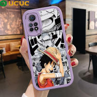 เคส HP ปลอก UCUC สำหรับ Xiaomi Redmi Note 11S Note 11 Pro 5G Note11 Note11pro5g Note11s เคสมือถือการ์ตูนฝาหลังหนังลูฟี่