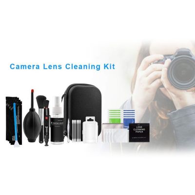ชุดที่ทำความสะอาดกล้องถ่ายรูปเซ็นเซอร์เลนส์กล้องดิจิทัล DSLR 47ชิ้นสำหรับ Sony Fujifilm Nikon ชุดทำความสะอาดกล้อง DV SLR Canon