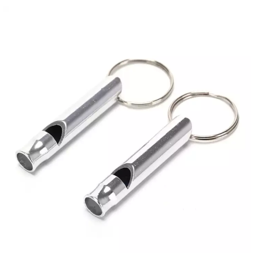 WHISTLE SMALL Hiking Camping Survival Aluminum Whistle EDC Sport