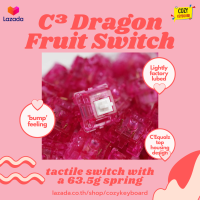 [cozy.keyboard] C³Equalz X TKC Dragon Fruit Switch น้องแก้วมังกรตัวจี๊ด การันตีคุณภาพจาก C³Equalz