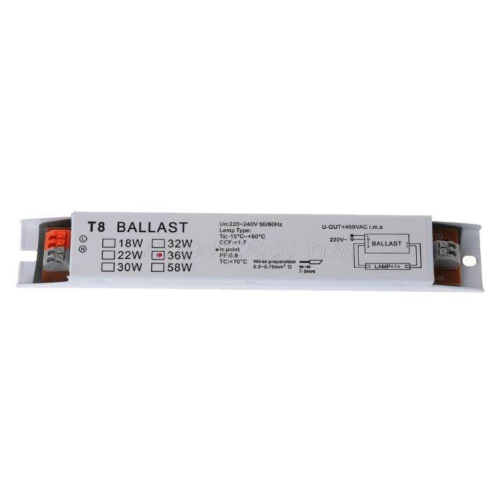 220-240v-ac-36w-wide-voltage-t8-electronic-ballast-fluorescent-lamp-ballasts-drop-shipping