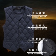 Winter Down Vests Men Brief Paragraph Cotton