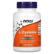 Viên uống hỗ trợ giảm mụn,làm đẹp da L-Cysteine 500mg Now