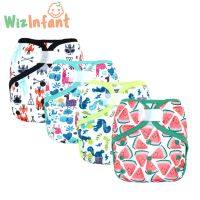 【CC】 WizInfant Eco-friendly Diaper Cover Baby  Washable Hook amp;Loop Nappies Reusable Adjustable