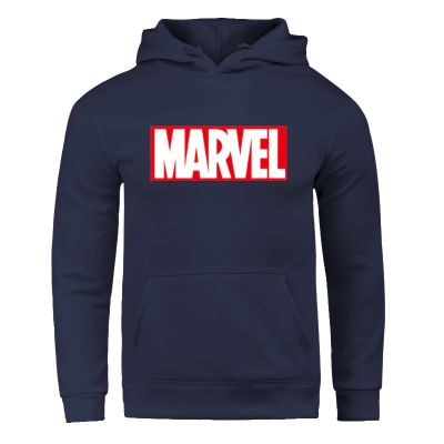 เสื้อกันหนาว มีฮู้ด แบบสวมหัว พิมพ์ลาย Marvel 2019 แฟชั่นฤดูใบไม้ร่วง และฤดูหนาว สําหรับผู้ชาย GT
