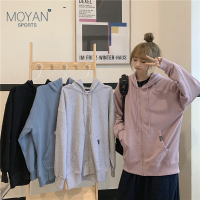 Moyan Sports เสื้อกันหนาว ผญ เสื้อแขนยาวผญ เสื้อกันหนาว เสื้อฮู้ดหญิง สต๊อกพร้อม เสิ้อผ้าแฟชั่น เกาหลี 2022ใหม 36Z230908