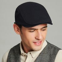 ผู้ชายแฟชั่น Berets Street Newsboy หมวกฤดูใบไม้ผลิฤดูใบไม้ร่วง R British Beret หมวกผู้ชาย Peaked จิตรกรหมวกไปข้างหน้า Gatsby Cabbie หมวก