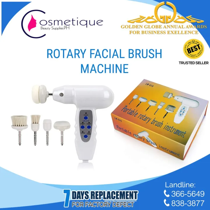 Portable Facial Cleansing Rotary Brush Facial Machine Lazada PH