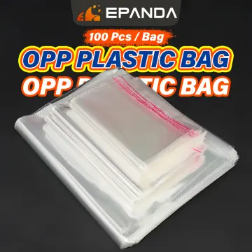 100pcs OPP transparent plastic