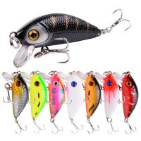 【cw】 8PCS Fishing 50mm 3.6g Topwater Hard Bait Wobbler Jig Crankbait Carp Striped Pesca tackle SwimBait